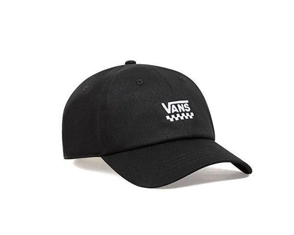 Vans Court Side Curved Bill Jockey Şapka VN000HEABLK1 Siyah - Image 1