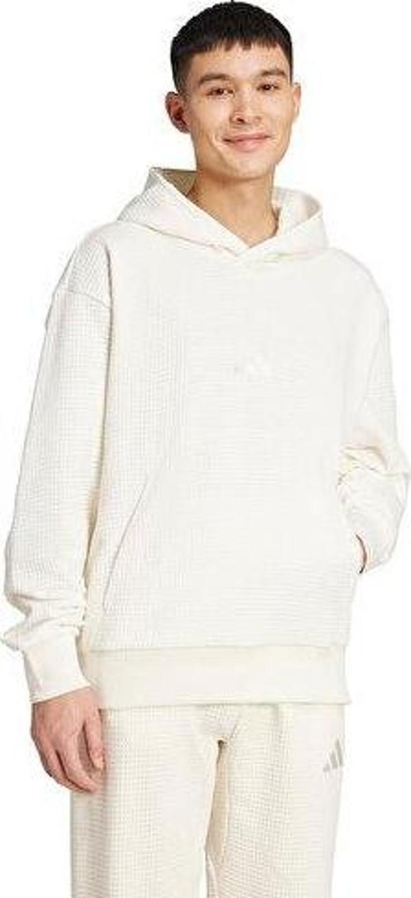 adidas M A Szn M Hd Erkek Günlük Sweatshirts JL6558 Beyaz - Image 1