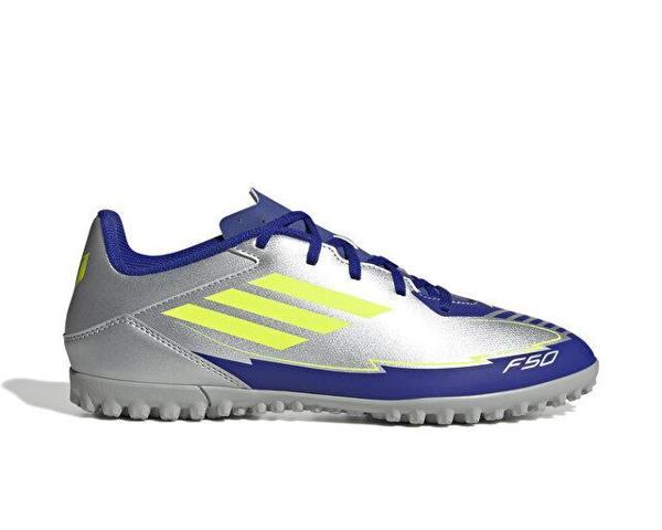 Adidas F50 Club Tf Messi Erkek Halı Saha Ayakkabısı IH0917 Gri - Image 1