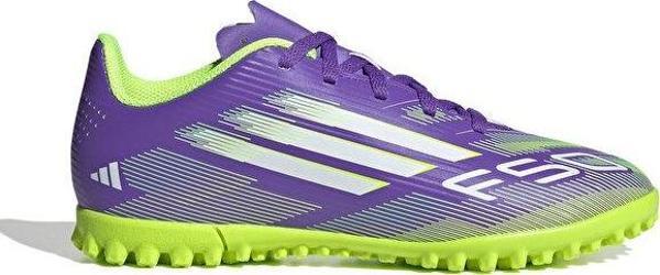 adidas F50 Club Tf J Çocuk Halı Saha Ayakkabısı JI0039 Mor - Image 1
