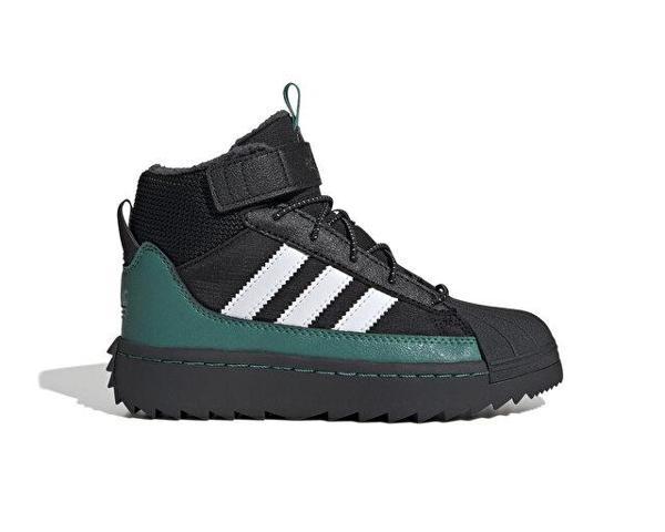 adidas Superstar Winter Trek C Çocuk Outdoor Botu ID1015 Siyah - Image 1