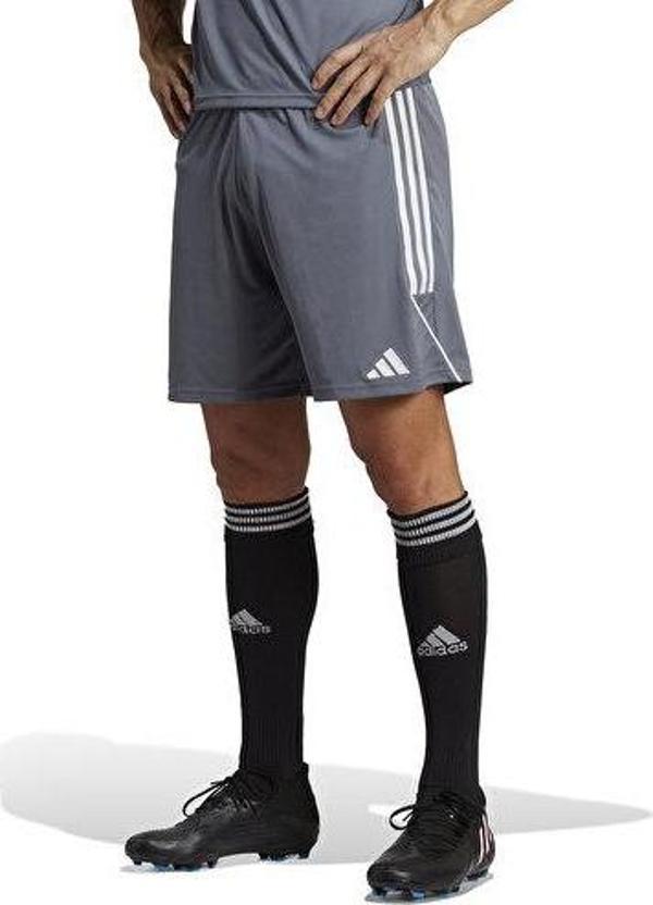 adidas Tiro 23 Sho Erkek Futbol Antrenman Şortu IC7488 Gri - Image 1