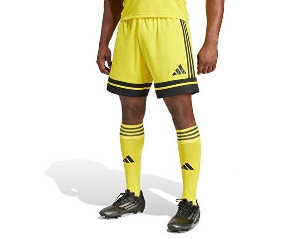 Adidas Squa25 Sho M Erkek Futbol Şortu JH3403 Sarı - Image 1