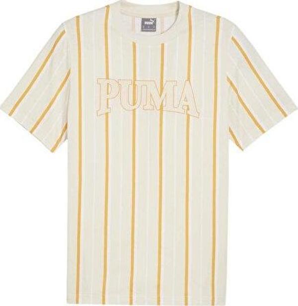 Puma Squad Aop Tee Erkek Günlük Tişört 67897387 Bej - Image 1