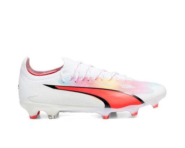 Puma Ultra Ultimate Fg/Ag Erkek Çim Zemin Kramponu 10731101 Beyaz - Image 1