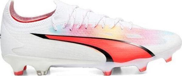 Puma Ultra Ultimate Fg/Ag Erkek Çim Zemin Kramponu 10731101 Beyaz - Image 1