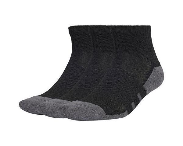 adidas Ess Cc Qrt 3P Çorap (3 Çift) JC6453 Siyah - Image 1