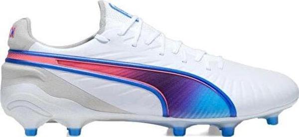 Puma King Ultimate Fg/Ag Erkek Çim Zemin Kramponu 10780902 Beyaz - Image 1