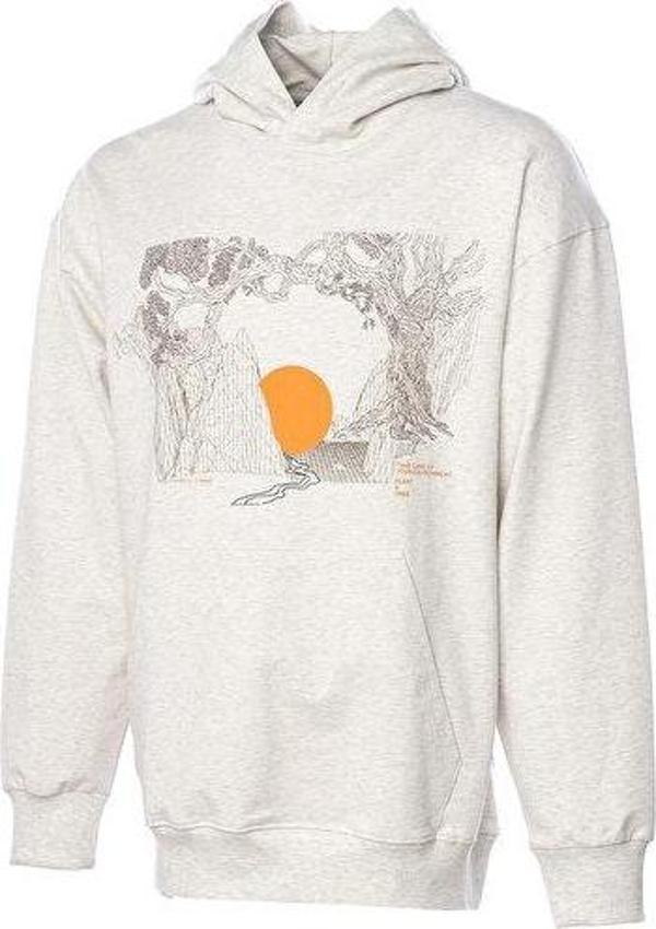 Hummel Hmlelroy Hoodie Erkek Günlük Sweatshirt 921847-2006 Krem - Image 1