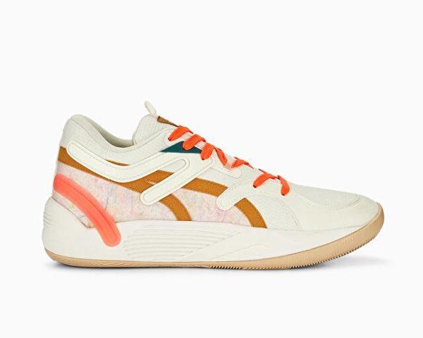 Puma Trc Blaze Court Childhood Dreams Erkek Basketbol Ayakkabısı 37740101 Bej - Image 1