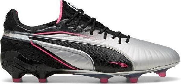 Puma King Ultimate Fg/Ag Erkek Çim Zemin Kramponu 10830303 Gri - Image 1
