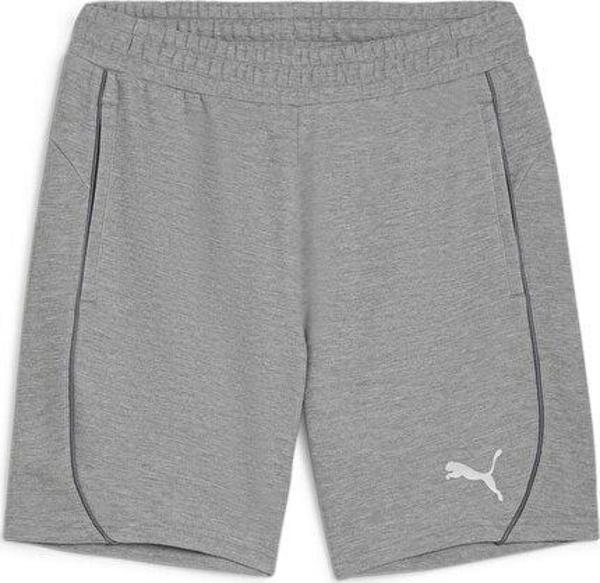 Puma Teamfinal Casuals Shorts Erkek Futbol Şortu 65853833 Gri - Image 1