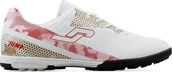 Jump 27882-B-White-Red Erkek Halı Saha Ayakkabısı 27882-B-WHITE-RED Beyaz - Image 1