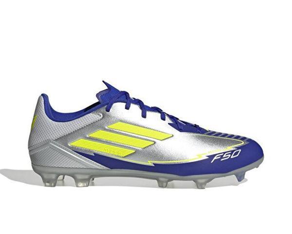 Adidas F50 League Fg/Mg Messi Erkek Çim Zemin Kramponu IH0918 Gri - Image 1