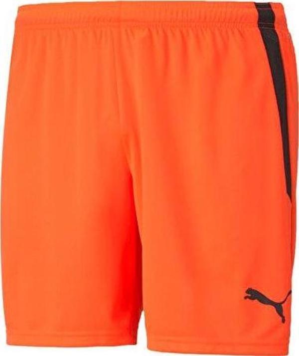 Puma Teamliga Shorts Erkek Futbol Şortu 70492445 Turuncu - Image 1