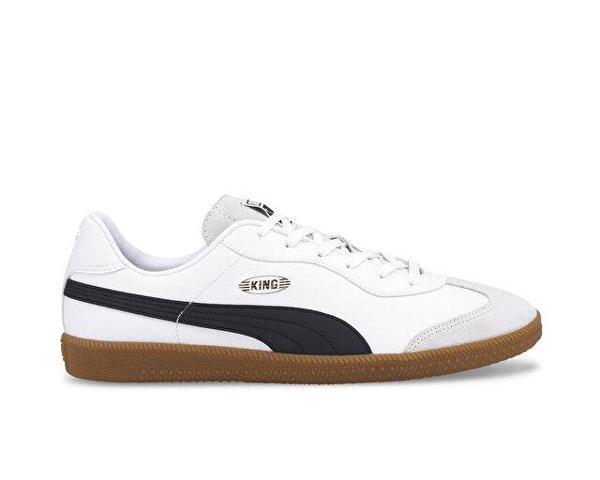 Puma King 21 It Unisex Kapalı Saha/Salon Ayakkabısı 10669602 Beyaz - Image 1