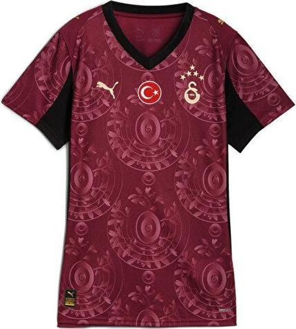 Puma Gsk Third Jersey Replica W W/O Kadın Galatasaray 25/26 Alternatif Forması 77981703 Kırmızı - Image 1