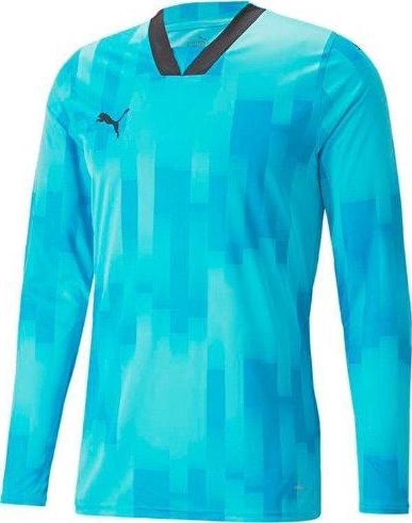 Puma Teamtarget Gk Ls Jersey Erkek Kaleci Forması 70564602 Mavi - Image 1