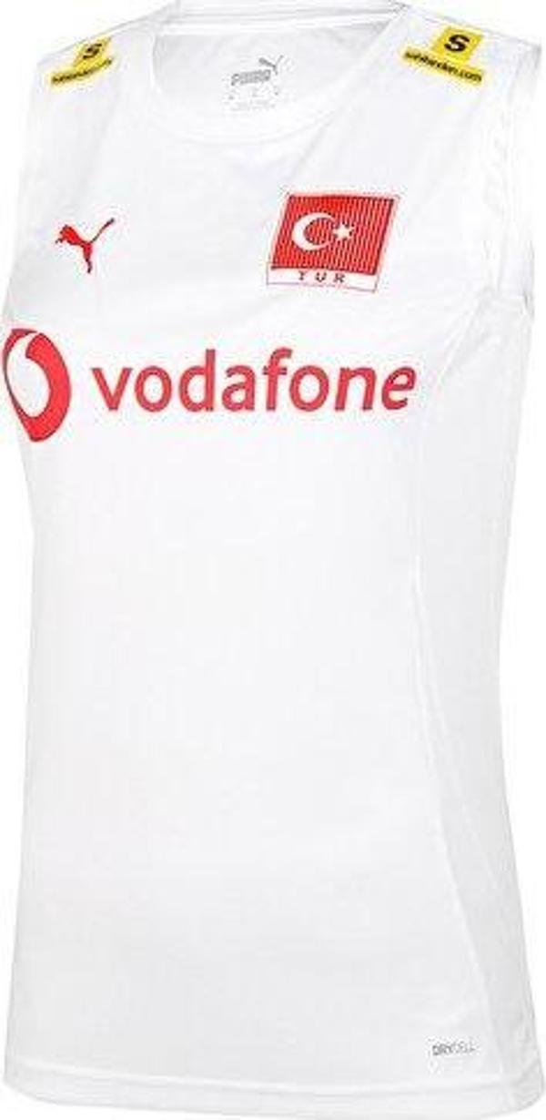Puma Türkiye Voleybol Milli Takım Kadın Forması 70639501 Beyaz - Image 1