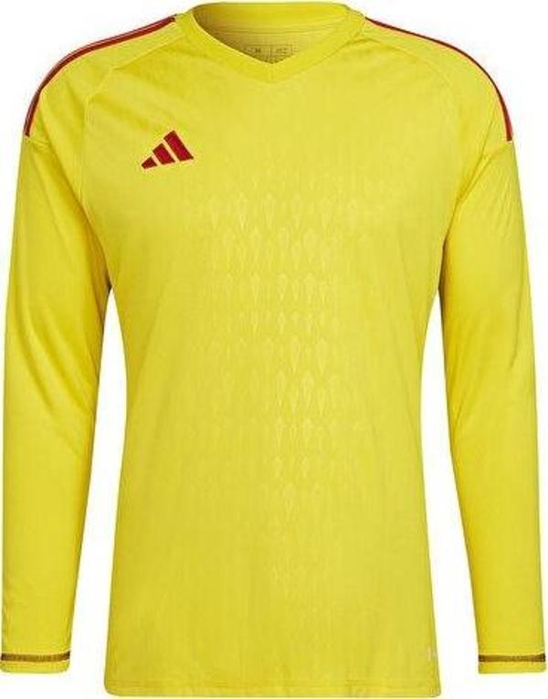 adidas T23 C Gk Jsy L Erkek Kaleci Forması HK7696 Sarı - Image 1