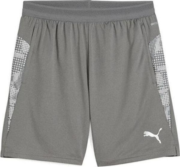 Puma Teamcup Training Shorts Erkek Futbol Kamp Şortu 65917113 Gri - Image 1