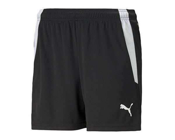 Puma Teamliga Shorts W Kadın Futbol Şortu 70493603 Siyah - Image 1