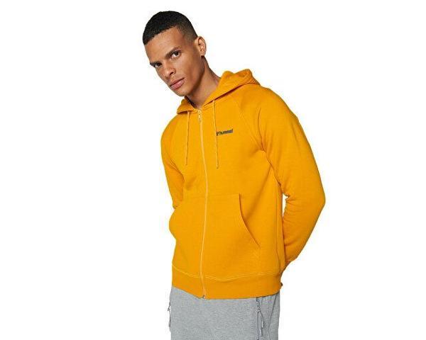 Hummel Hmlwesley Zip Hoodie Erkek Günlük Ceket 921739-5134 Sarı - Image 1