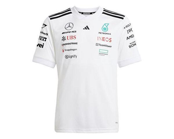 adidas Mer Dr Jsyw Ry Çocuk Pilot Forması JX5803 Beyaz - Image 1