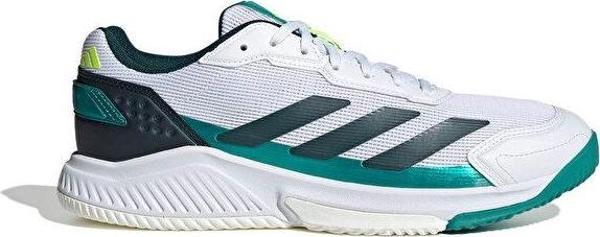 adidas Courtquick Padel M Erkek Tenis Ayakkabısı JP7232 Beyaz - Image 1