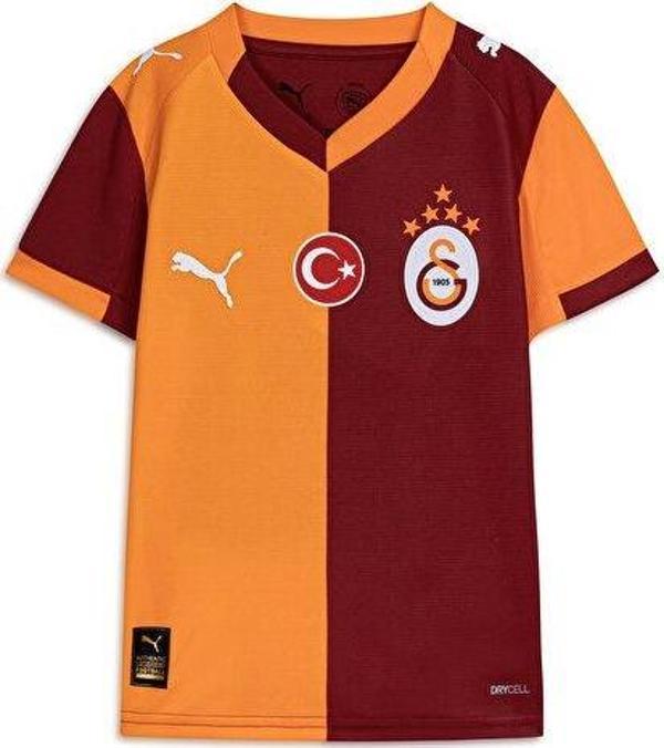 Puma Çocuk Galatasaray 25/26 İç Saha Forması Çocuk Galatasaray 25/26 İç Saha Forması 77981801 Kırmızı - Image 1