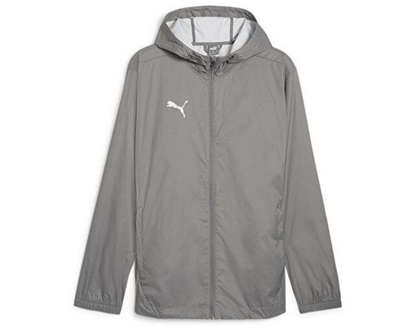 Puma Teamfinal Allweather Jkt Erkek Futbol Antrenman Yağmurluk 65859913 Gri - Image 1
