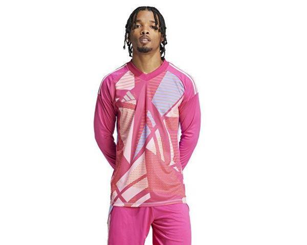 adidas T24 C Gk Jsy L Erkek Futbol Kaleci Forması IS5335 Pembe - Image 1