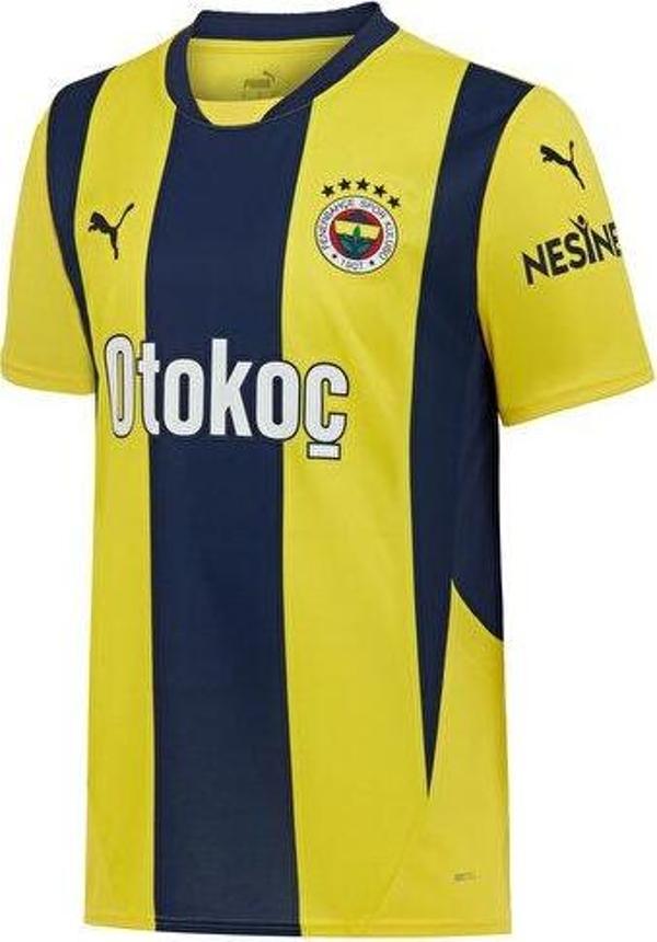 Puma Fsk Home Jersey  Fenerbahçe Sk 2024/2025 Erkek İç Saha Forması 77536001 Sarı - Image 1