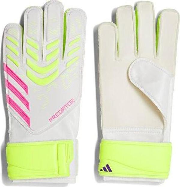 adidas  Pred Gl Trn J Çocuk Kaleci Eldiveni JH3812 Beyaz - Image 1