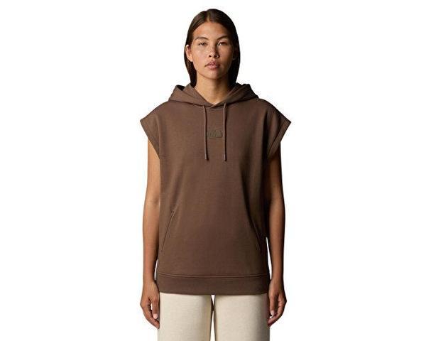 The North Face W Ss Relaxed Hoodie Kadın Günlük Sweatshirts NF0A8BW21OI1 Kahverengi - Image 1
