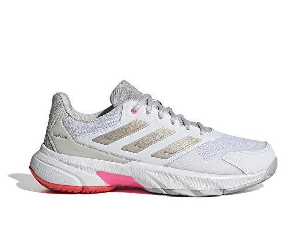 adidas  Courtjam Control 3 W Kadın Tenis Ayakkabısı IH2968 Beyaz - Image 1