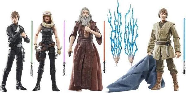 STAR WARS The Black Series Luke Skywalker, Luuke, Joruus C'baoth, Mara Jade Figür - Image 1