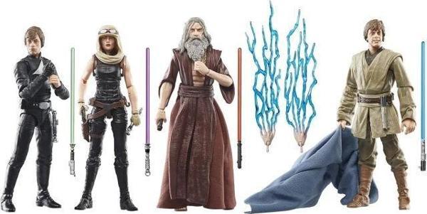 STAR WARS The Black Series Luke Skywalker, Luuke, Joruus C'baoth, Mara Jade Figür - Image 1