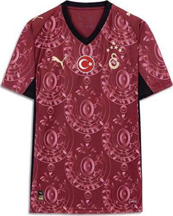 Puma Gsk Third Jersey Replica W/O Erkek Galatasaray 25/26 Alternatif Forması 77981303 Kırmızı - Image 1
