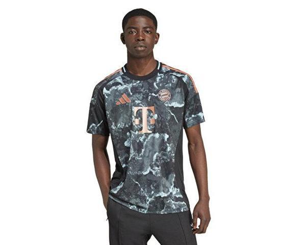 adidas Fcb A Jsy Erkek Futbol Forması IZ3130 Siyah - Image 1