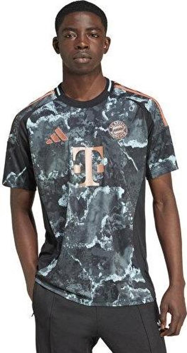 adidas Fcb A Jsy Erkek Futbol Forması IZ3130 Siyah - Image 1