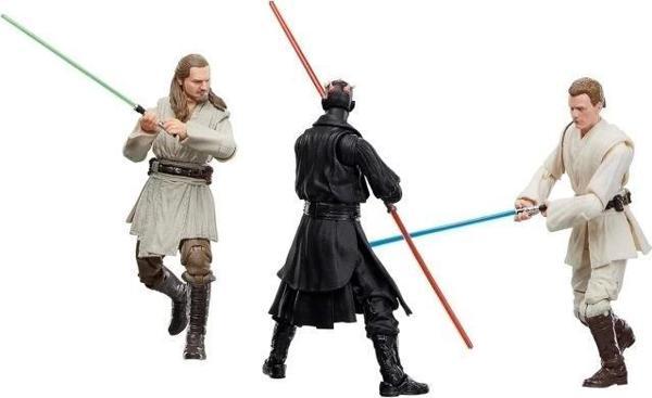 Star Wars The Black Serisi The Phantom Menace Kenobi, Maul, Qui Gon - Image 1