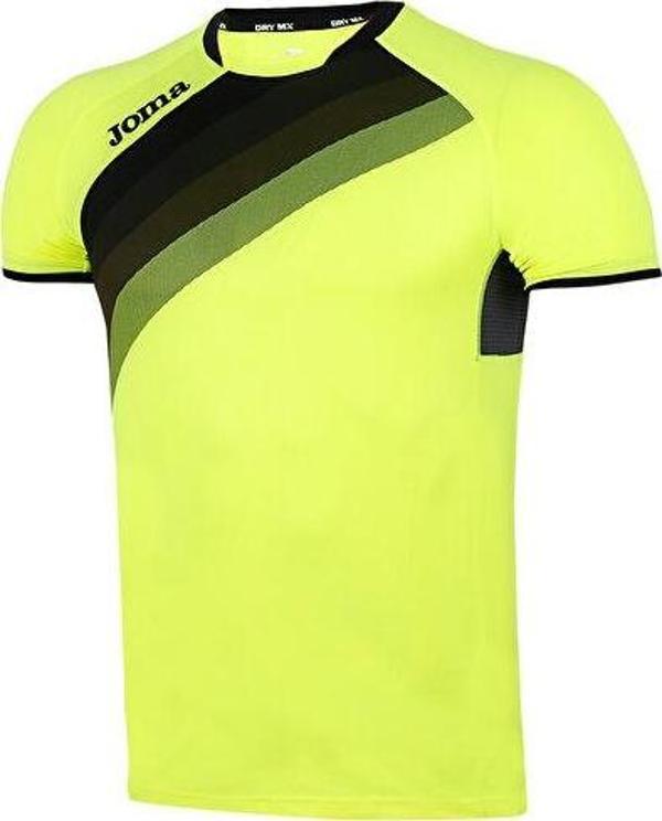 Joma T-Shirt Elite V Flour Yellow Ss Erkek Futbol Forması 100393,061 Sarı - Image 1