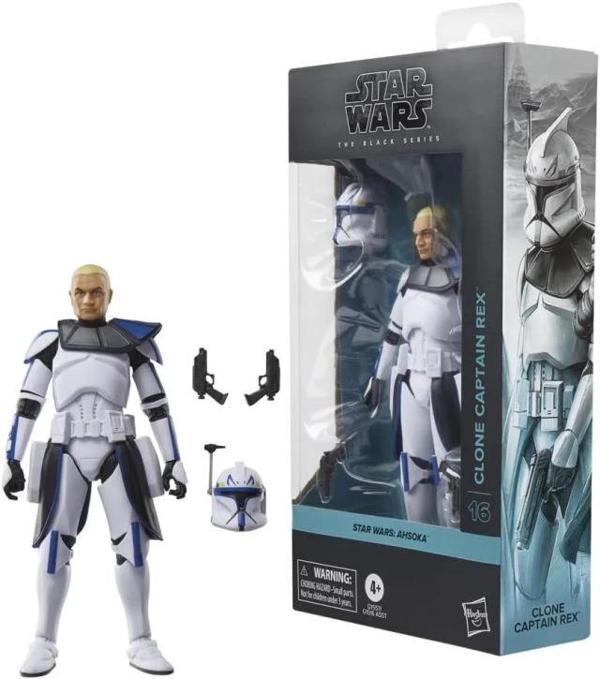 STAR WARS Ahsoka The Black Series Clone Captain Rex Figür - Image 1