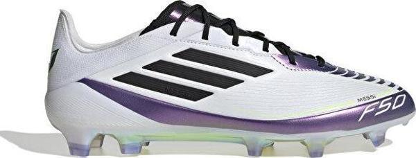 adidas F50 Elite Fg Messi Erkek Çim Zemin Kramponu IE9063 Beyaz - Image 1