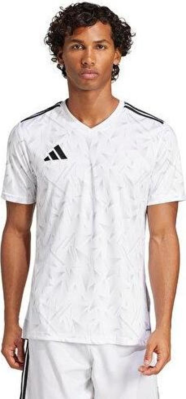 adidas T Icon25 Jsy M Erkek Futbol Forması JG3554 Beyaz - Image 1