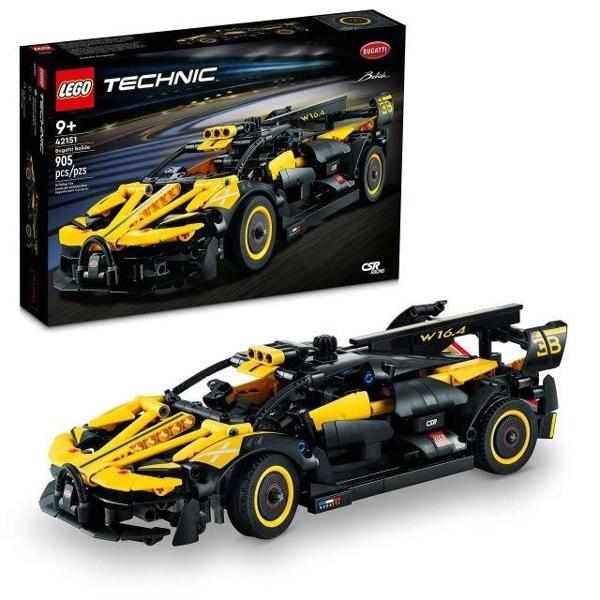 LEGO Technic Bugatti Bolide Yarış Arabası Yapı Seti 42151 - Image 1