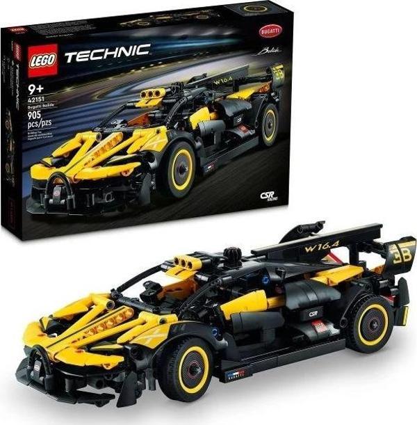 LEGO Technic Bugatti Bolide Yarış Arabası Yapı Seti 42151 - Image 1