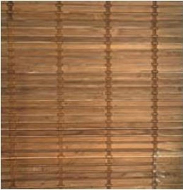 Bahçem Bambu Stor Perde Kahve 180cm x 150cm - Image 1