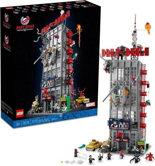 LEGO Marvel Spider-Man Daily Bugle Gazete Ofisi 76178 Yapı Seti - Image 1